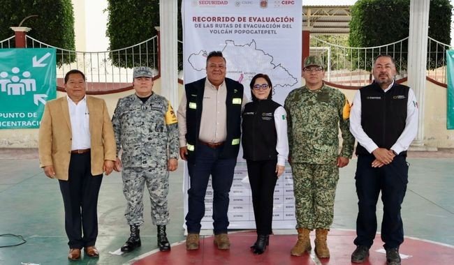 Autoridades federales y estatales fortalecen acciones preventivas y supervisan rutas de evacuaci&oacute;n en Tlaxcala