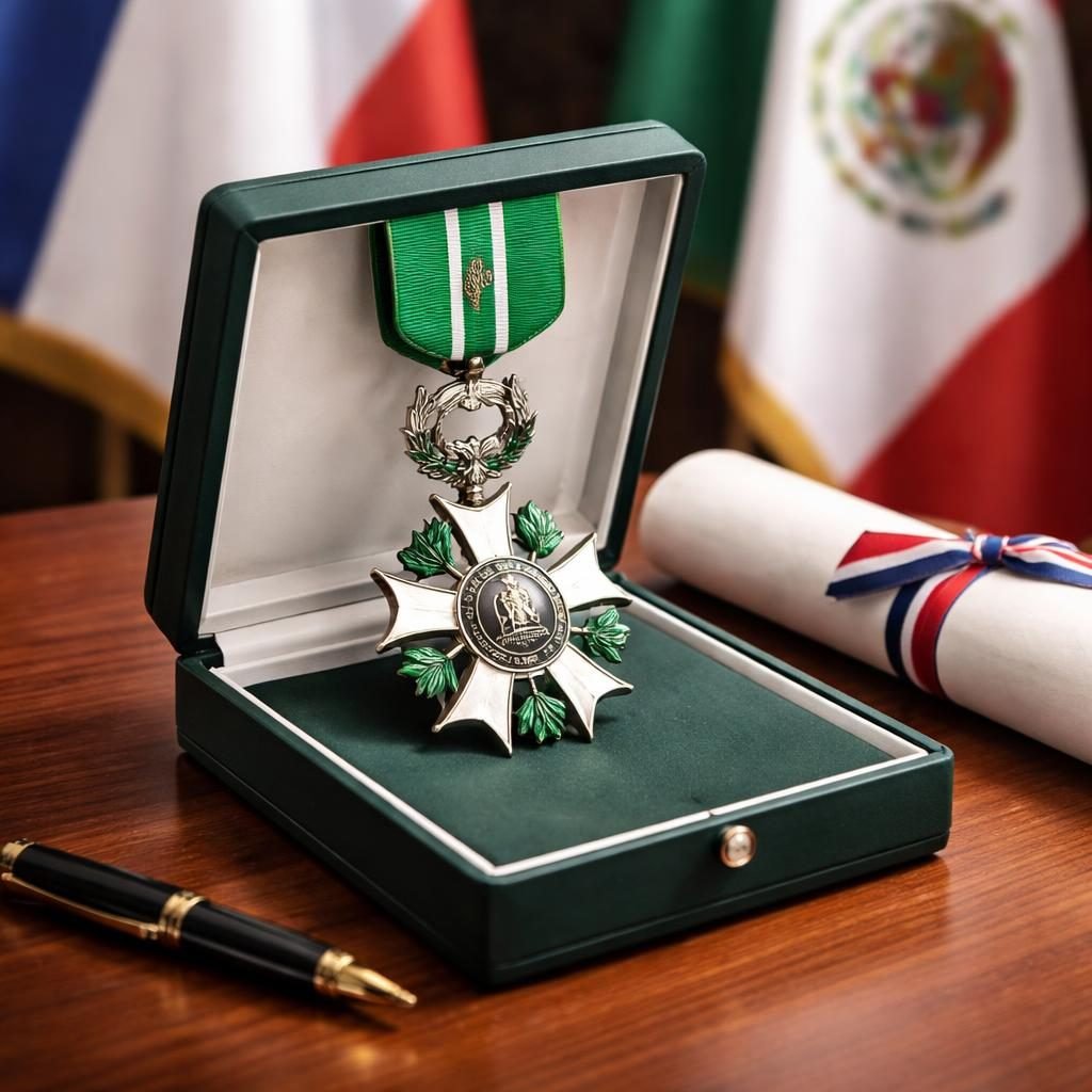 Gael Garc&iacute;a Bernal recibe la Orden de las Artes y las Letras de Francia en grado de Oficial