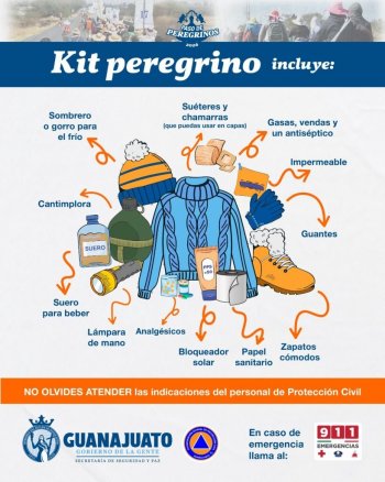 Inician peregrinaciones hacia San Juan de Los Lagos; más de 300 mil personas cruzarán Guanajuato