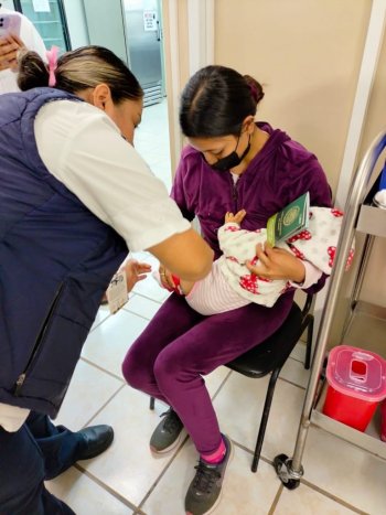 Guanajuato aplica más de 293 mil vacunas contra el sarampión en población infantil