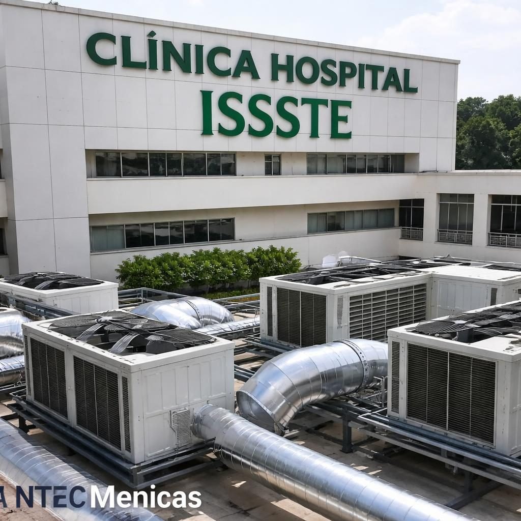 ISSSTE sustituye sistemas de aire acondicionado en Clínica Hospital de Poza Rica para beneficio de 80 mil derechohabientes