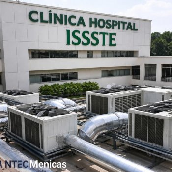 ISSSTE sustituye sistemas de aire acondicionado en Clínica Hospital de Poza Rica para beneficio de 80 mil derechohabientes