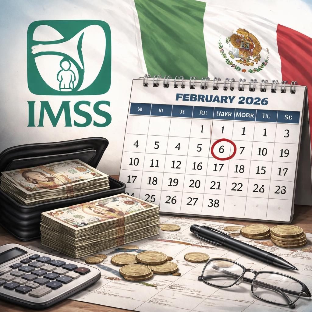 IMSS retrasa pago de pensión a 3 de febrero de 2026 por feriado; habrá aumento por salario mínimo