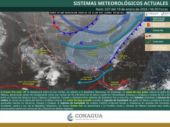 Disminuyen lluvias y vientos en Oaxaca, pero persiste ambiente frío