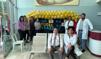 ISSSTE realiza exitosa jornada quirúrgica de catarata en Poza Rica; 109 derechohabientes recuperan la vista