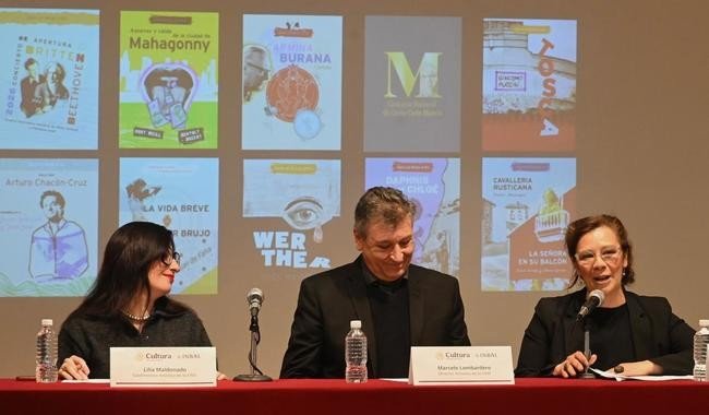 Compa&ntilde;&iacute;a Nacional de &Oacute;pera presenta su temporada 2026 con &oacute;pera, conciertos y formaci&oacute;n