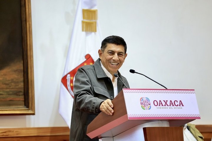 Gobernador de Oaxaca respalda Reforma Electoral de Sheinbaum para fortalecer democracia
