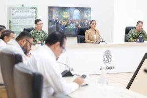 Gobernadora Evelyn Salgado reitera coordinación de instituciones para garantizar la paz en Guerrero