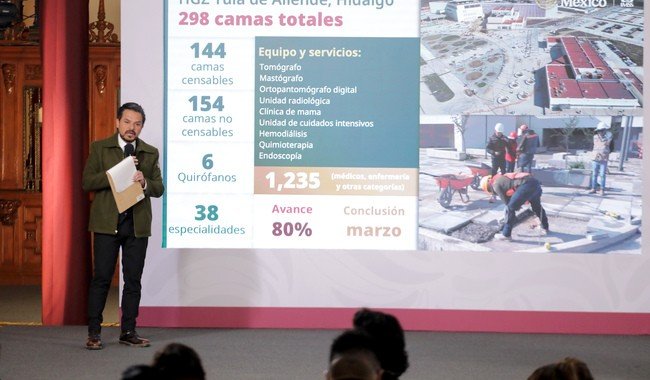 IMSS reporta avance en infraestructura hospitalaria: suma 3,944 camas de 2018 a 2024 y proyecta 6,173 nuevas para 2030