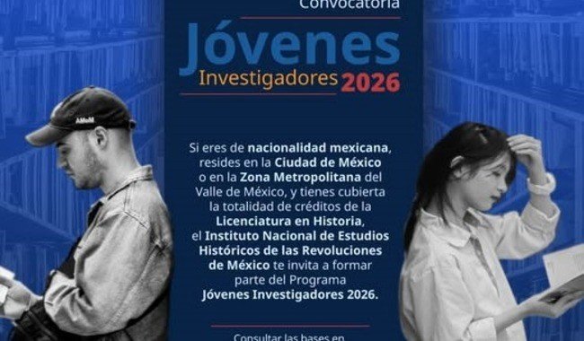 INEHRM lanza convocatorias 2026 con seis est&iacute;mulos para tesis y ocho becas para j&oacute;venes investigadores