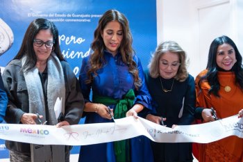 Gobernadora Libia Dennise García Muñoz Ledo encabeza agenda cultural y turística en Madrid durante FITUR 2026