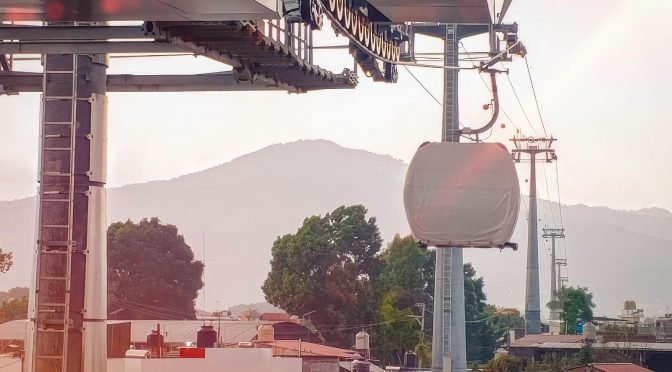 Calibraci&oacute;n electromec&aacute;nica del telef&eacute;rico de Uruapan inicia esta semana, previo a pruebas