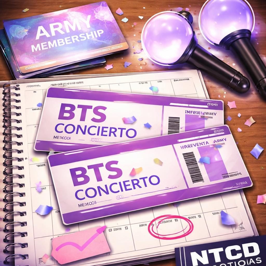 Cambia fecha de preventa ARMY Membership para conciertos de BTS en M&eacute;xico
