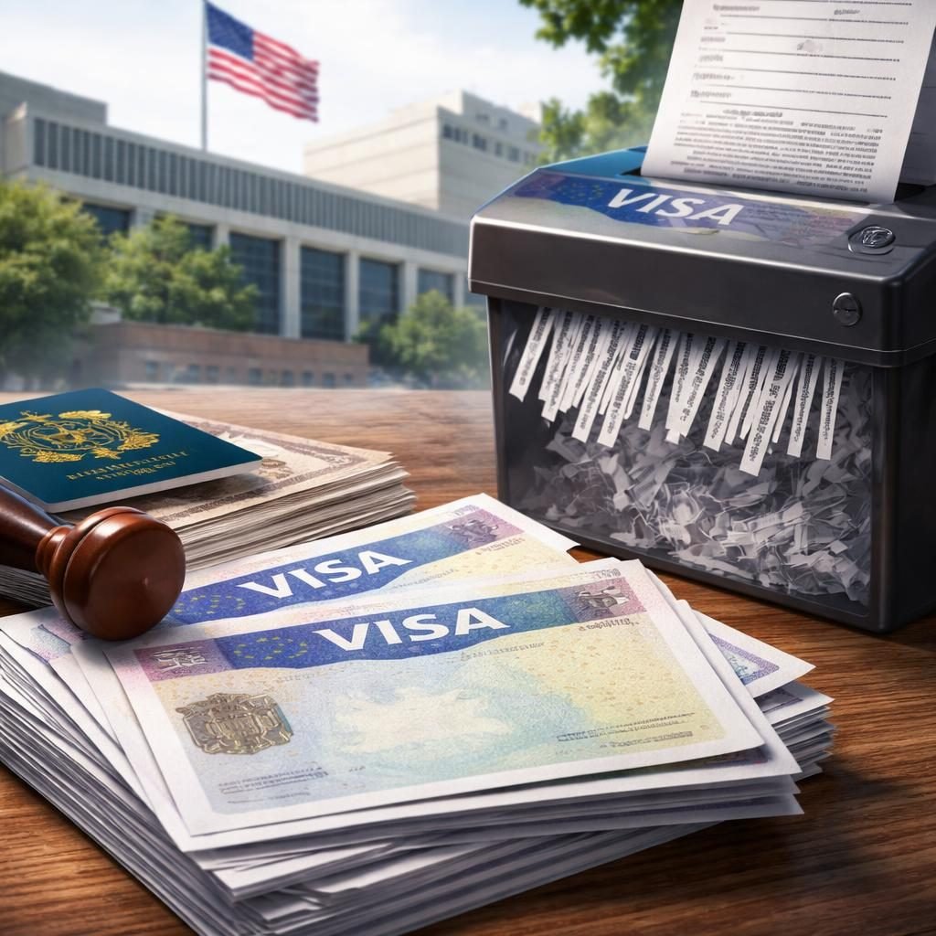 Embajada de EE.UU. en M&eacute;xico advierte: visas no recogidas en un mes ser&aacute;n destruidas