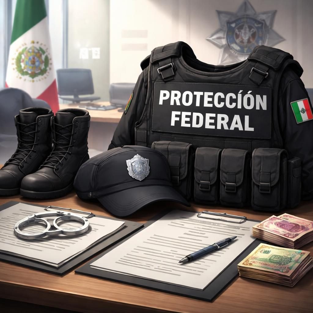 SSPC abre convocatoria 2026 para el Servicio de Protecci&oacute;n Federal con salario de 13,607 pesos