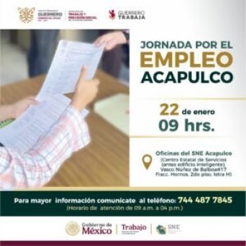 Gobierno de Guerrero impulsa vinculación laboral con más de 170 vacantes en cuatro municipios