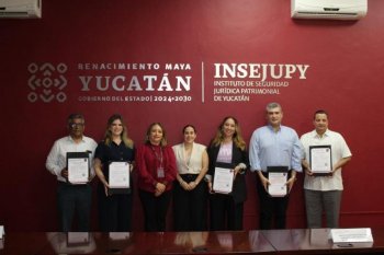 Insejupy certifica a primera generación de capacitadores en intermediación inmobiliaria en Yucatán