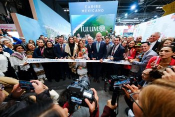 Mara Lezama inaugura pabellón del Caribe Mexicano en FITUR 2026 con más de 70 expositores