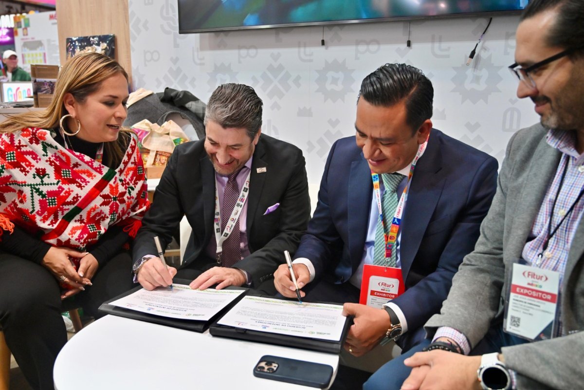 Chihuahua y San Luis Potos&iacute; firman alianza en Fitur 2026 para impulsar turismo enol&oacute;gico