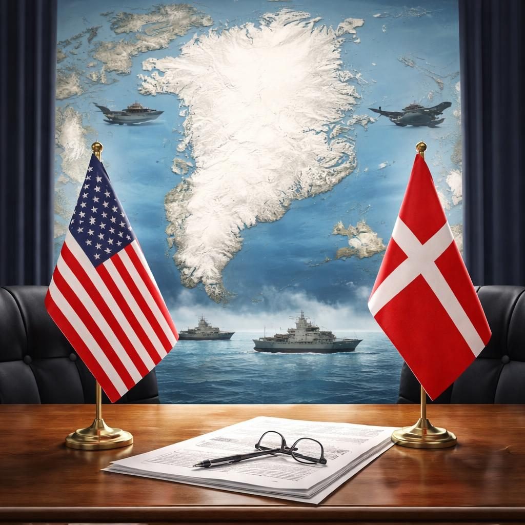 Estados Unidos y Dinamarca renegociar&aacute;n acuerdo de defensa sobre Groenlandia tras di&aacute;logo Trump-Rutte