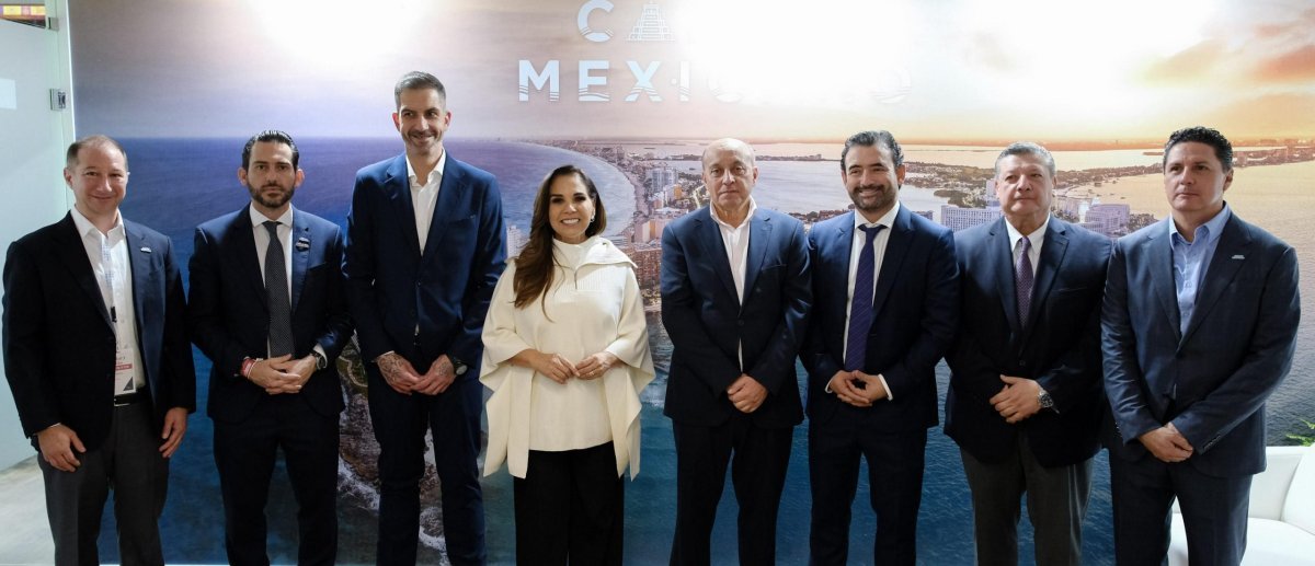 Gobernadora de Quintana Roo se re&uacute;ne con &Aacute;voris en FITUR para impulsar paquetes tur&iacute;sticos del Mundial 2026