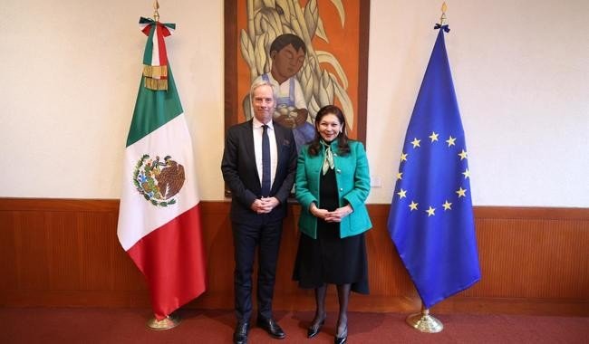 M&eacute;xico y la Uni&oacute;n Europea refrendan alianza estrat&eacute;gica en Di&aacute;logos de Alto Nivel