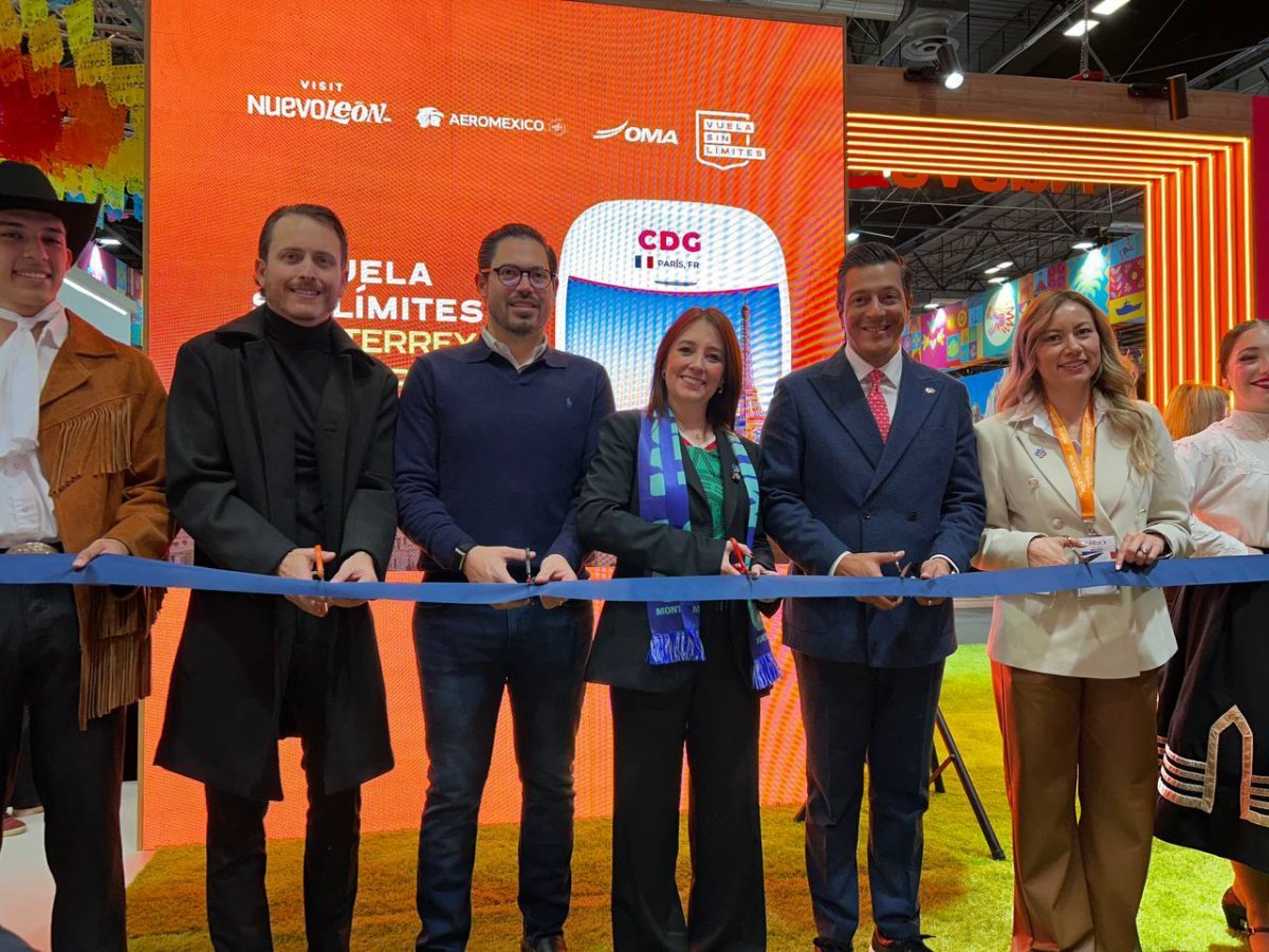 Nuevo Le&oacute;n anuncia nueva ruta a Par&iacute;s, avances mundialistas y reconocimiento de sostenibilidad en FITUR