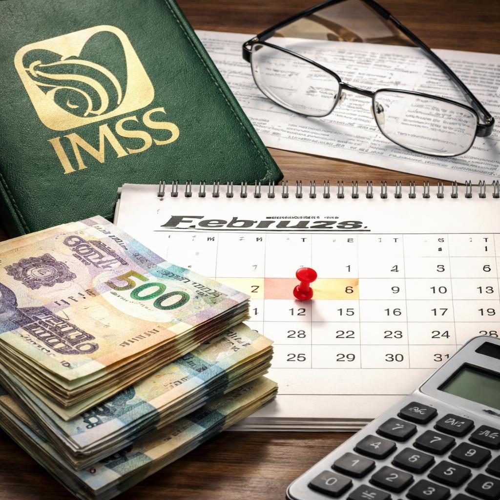 IMSS cambia fecha de pago de pensiones para febrero de 2026 por feriado constitucional