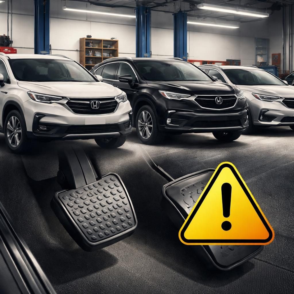 Profeco difunde llamado a revisi&oacute;n de Honda para veh&iacute;culos Pilot, MDX y TLX por posible falla en pedal de freno