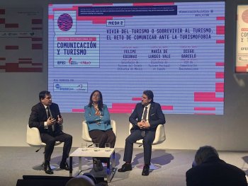 Chihuahua participa en Cumbre Internacional de Comunicación y Turismo en FITUR 2026