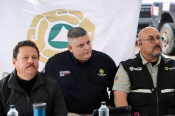 Chihuahua y Sonora coordinan acciones de Protección Civil ante tercera tormenta invernal