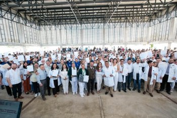 IMSS entrega 71 bases laborales en Quintana Roo, fortaleciendo la atención médica y la certeza laboral