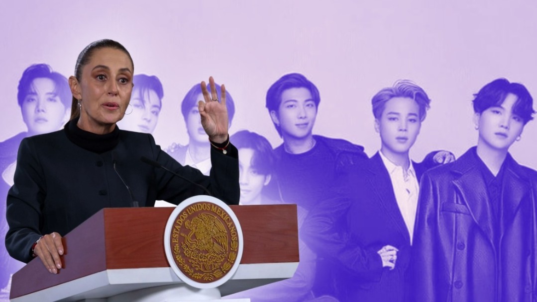 Corea del Sur confirma recepci&oacute;n de carta de Claudia Sheinbaum para solicitar m&aacute;s conciertos de BTS en M&eacute;xico