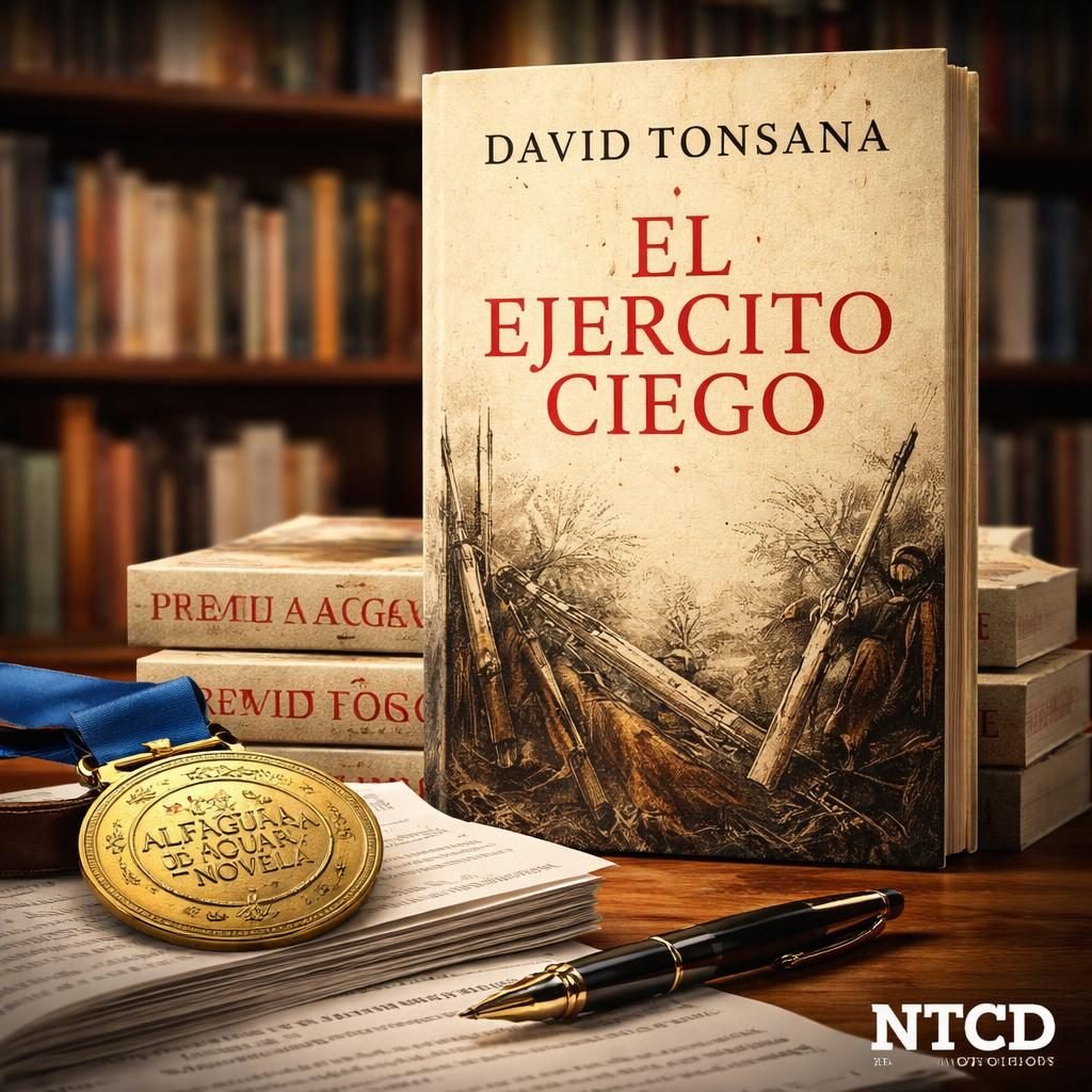 David Toscana gana el Premio Alfaguara de Novela 2026 con 'El Ej&eacute;rcito Ciego'