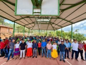 SEDEPIA refrenda compromiso de Evelyn Salgado con autoridades comunitarias de &Ntilde;uu Savi