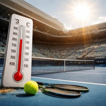 Abierto de Australia suspende cuartos de final por calor extremo y activa nivel máximo de alerta