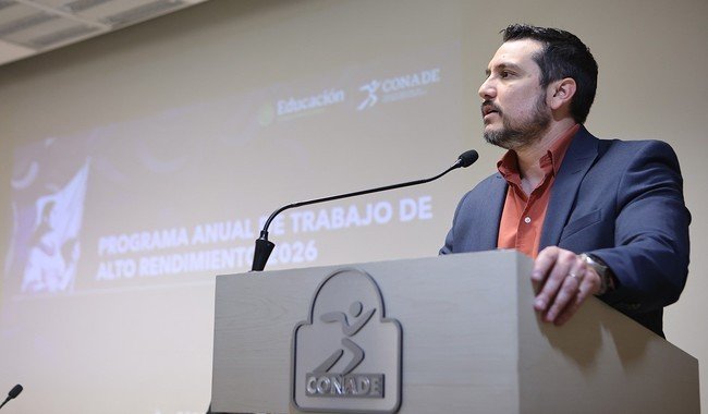 CONADE presenta Programa de Alto Rendimiento 2026 a 17 federaciones deportivas