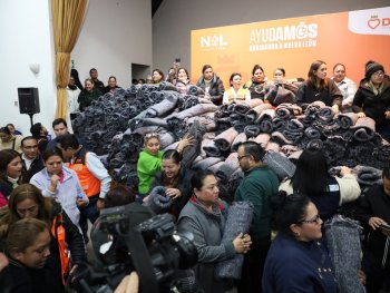 DIF Nuevo León intensifica brigadas ante bajas temperaturas en Monterrey