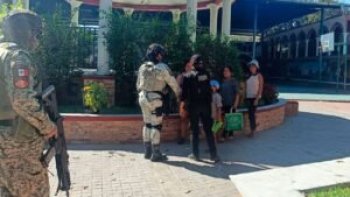 Fuerzas federales y estatales refuerzan vigilancia en municipios de Quechultenango y Mochitlán