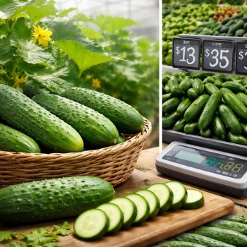 México ocupa cuarto lugar mundial en producción de pepino; Profeco reporta precios desde $13 hasta $38 por kilo