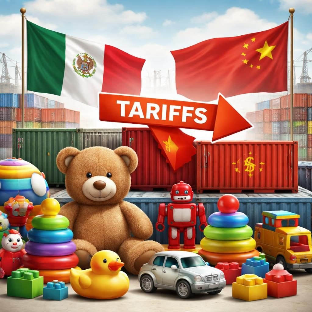 Aranceles a China tensionan la industria juguetera mexicana en v&iacute;speras de revisi&oacute;n del T-MEC