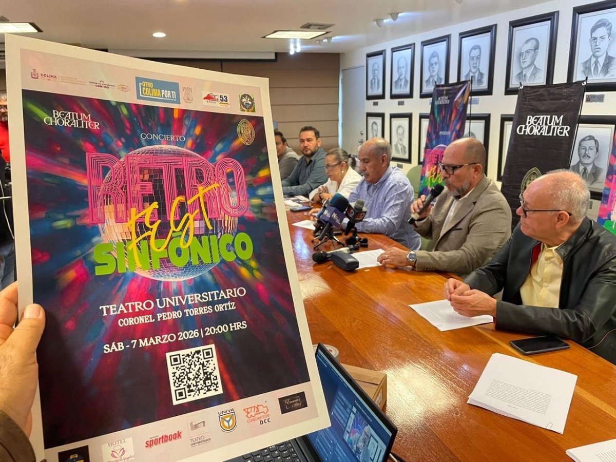 Gobierno de Colima anuncia concierto binacional Retro Fest Sinf&oacute;nico con artistas de M&eacute;xico y EU