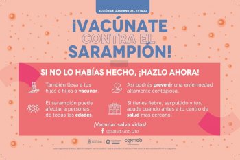 SESA Querétaro confirma dos nuevos casos de sarampión y refuerza vigilancia epidemiológica