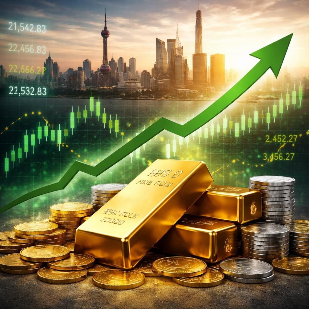 Mercados asi&aacute;ticos y metales preciosos se disparan tras datos de industria de EE.UU. y acuerdo comercial