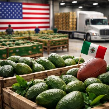 Michoacán proyecta exportar 130 mil toneladas de aguacate a EE.UU. para el Super Bowl LX
