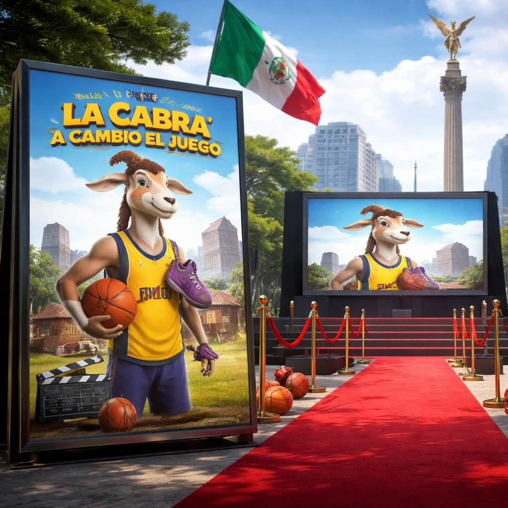 Stephen Curry presenta en M&eacute;xico su pel&iacute;cula animada 'La cabra que cambi&oacute; el juego'