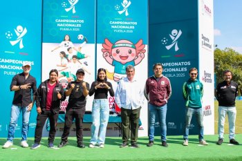 Puebla clausura con éxito Campeonato Nacional de Fútbol Sub-9 y Sub-11 2025