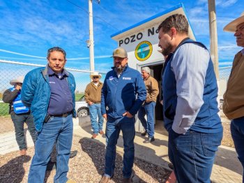 Supervisa Desarrollo Rural obras de eficiencia hídrica en Distrito de Riego 005 Delicias