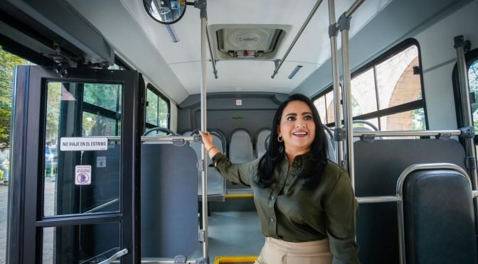 Pruebas de transporte en Morelia registran demanda de mil 100 usuarios diarios