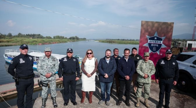 Refuerzan vigilancia en lago de Pátzcuaro con despliegue de elementos contra huachicol hídrico